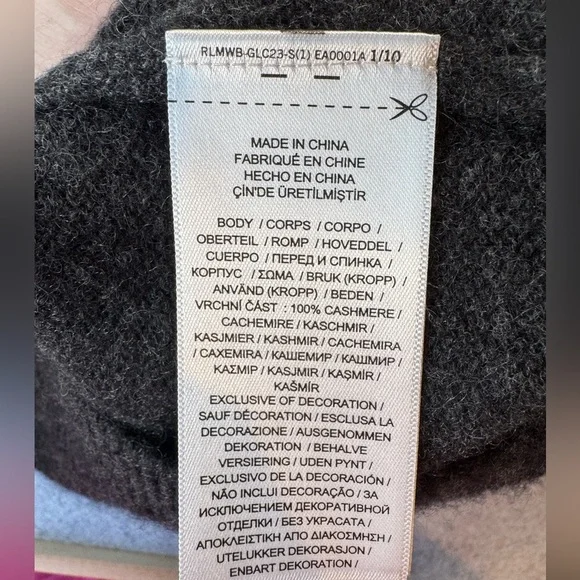 Polo Ralph Lauren Boys Washable Cashmere Hooded Sweater Size 7 - Picture 4 of 5